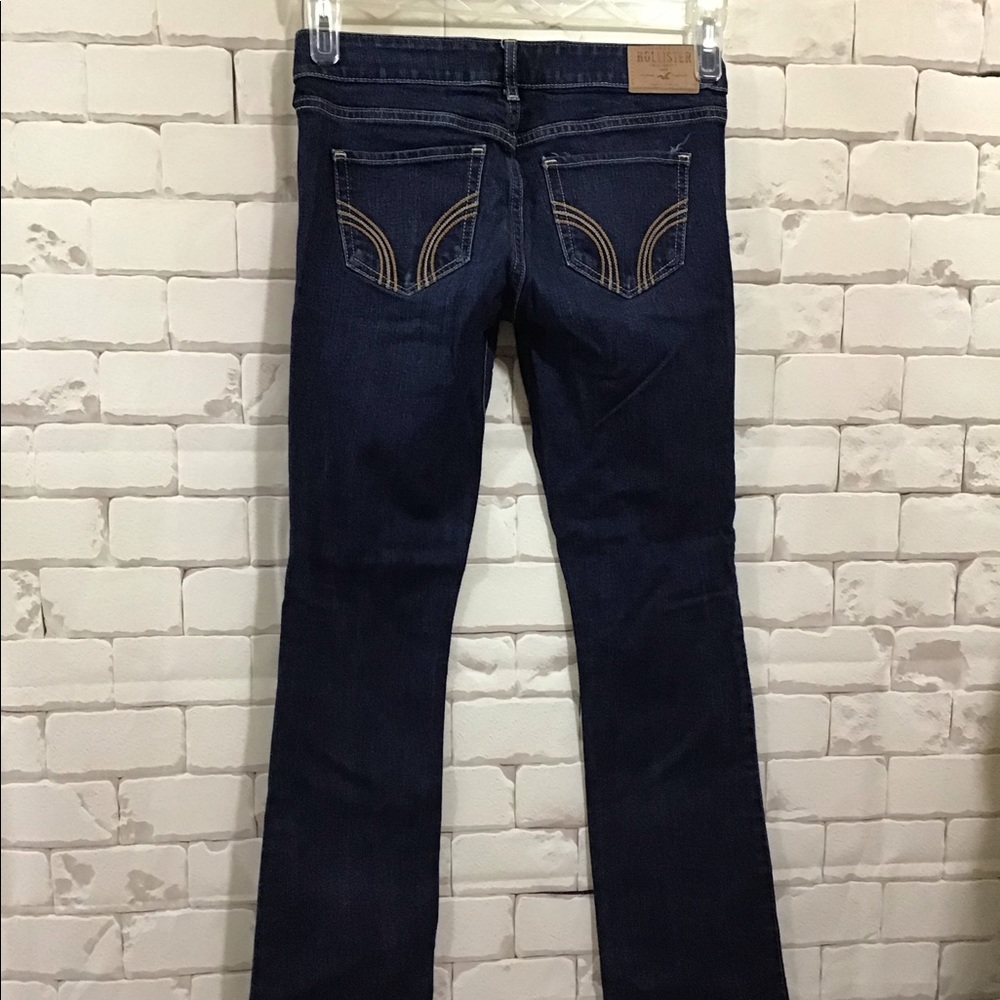 NEW Hollister Jeans Sz (1) 25/31 Dark Wash
